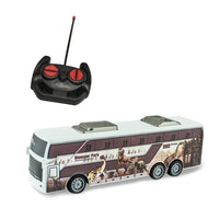 HKM-258451 Remote Control Bus Toy for Kids - 4CH RC Vehicle, Plastic Construction, Great for Ages 5 to 13