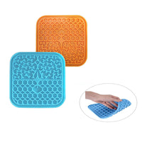 HKM-258515 Silicone Dog Licking Pad for Slow Feeding - Available in Multiple Colors