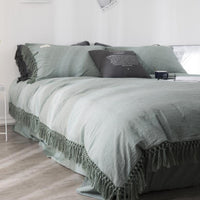 HKM-258707 Nordic Style Washed Cotton 4-Piece Bedding Set for Various Bed Sizes