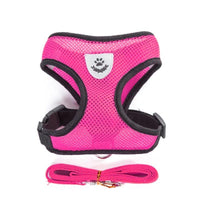 HKM-258835 Dog Mesh Chest Harness with Traction Rope for Comfortable Control