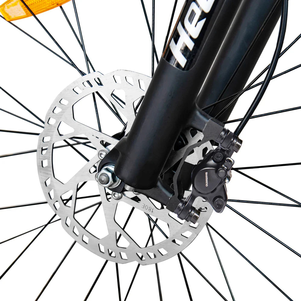 KTX-258963 29-Inch Full Suspension Electric Mountain Bike with Hydraulic Disc Brakes and 27-Speed Gear System