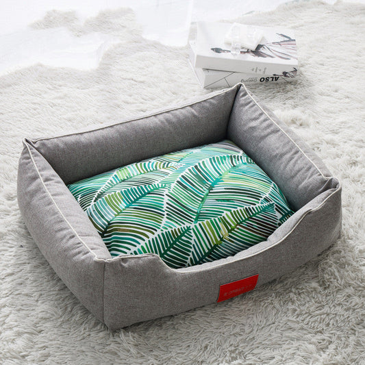 HKM-259027 Removable And Washable Teddy Dog Bed For Large Medium And Small Dogs