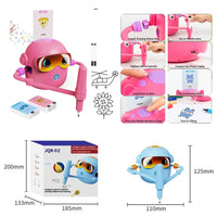 HKM-259283 Kids Drawing Robot Educational Toy, Automatic Art Creator for Creative Learning