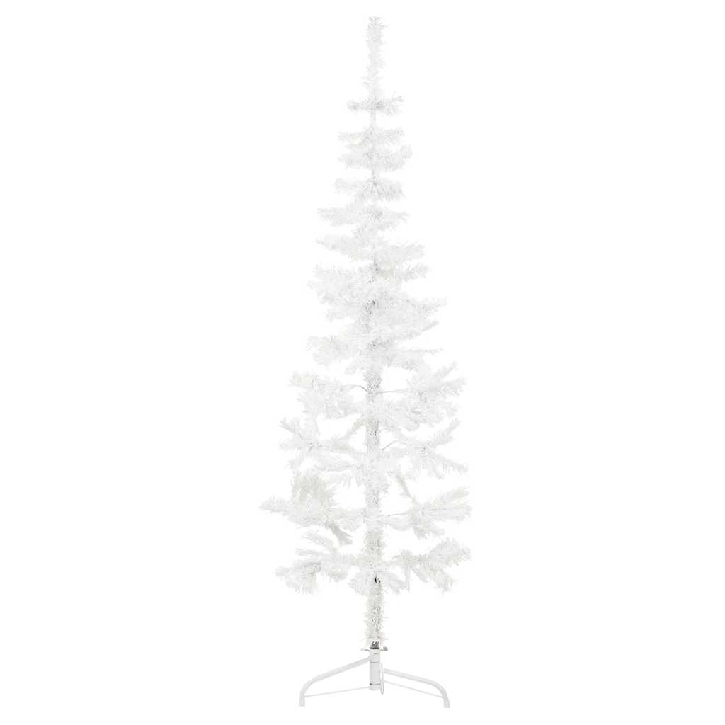 HKM-259603 Slim Artificial Half Christmas Tree with Stand, 120 cm, Various Colors