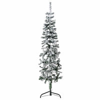 HKM-259603 Slim Artificial Half Christmas Tree with Stand, 120 cm, Various Colors