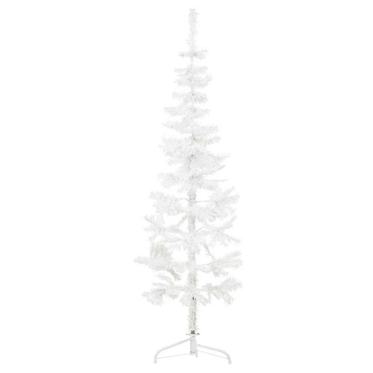 HKM-259603 Slim Artificial Half Christmas Tree with Stand, 120 cm, Various Colors