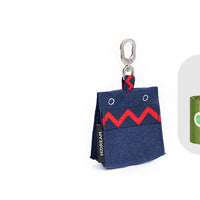 HKM-259987 Portable Biodegradable Dog Poop Bags with Picker - Eco-Friendly Felt Carrying Solution