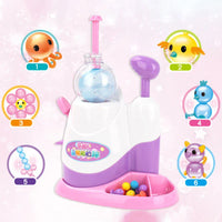 HKM-260371 DIY Sticky Ball Toy Set for Kids - Creative Handmade Art & Inflatable Balloon Making Machine
