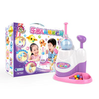HKM-260371 DIY Sticky Ball Toy Set for Kids - Creative Handmade Art & Inflatable Balloon Making Machine