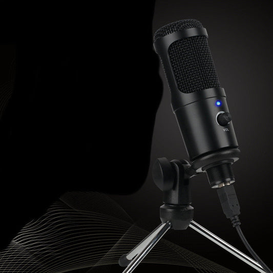 KTX-260499 Condenser Voice Microphone for Home and Computer Recording, Super-Cardioid, Wireless, 7.1 Channel