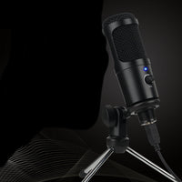 HKM-260499 Condenser Voice Microphone for Home and Computer Recording, Super-Cardioid, Wireless, 7.1 Channel