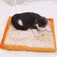 HKM-260563 3D Simulation Soft Pet Bed with Waterproof Base - Cozy Raised Edge Blanket Mat for Dogs and Cats