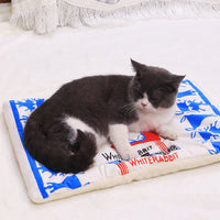HKM-260563 3D Simulation Soft Pet Bed with Waterproof Base - Cozy Raised Edge Blanket Mat for Dogs and Cats