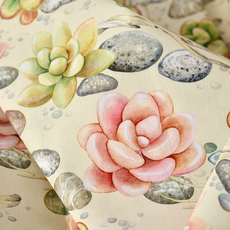 HKM-260627 Cotton Floral Pastoral Fabric for Soft Thin Skirts - Various Colors Available