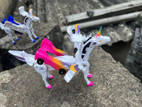 HKM-260755 Unicorn Transforming Car Robot Toy - Impact Deformation Mini Vehicle for Kids