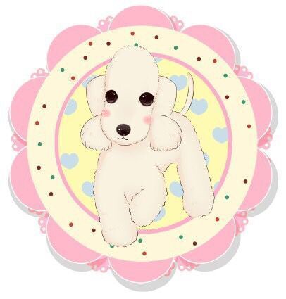 HKM-260819 Rectangular Sheepskin and Wool Pet Dog Mat with Floral Design, Soft and Cozy