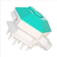HKM-260883 Pet Bath & Massage Shower Brush Nozzle with One-Key Function for Dogs and Cats