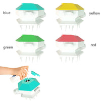 HKM-260883 Pet Bath & Massage Shower Brush Nozzle with One-Key Function for Dogs and Cats