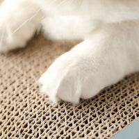 HKM-260947 Corrugated Paper Cat Climbing Frame and Scratching Board for Claw Grinding