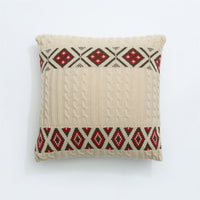 HKM-260947 Nordic Knitted Throw Pillow Case - Acrylic Upholstered Cushion Cover 45x45cm