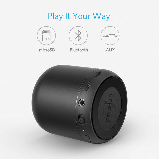 HKM-261011 Compact Bluetooth Portable Speaker with Built-in Battery - Mini and Mini 2 Models Available