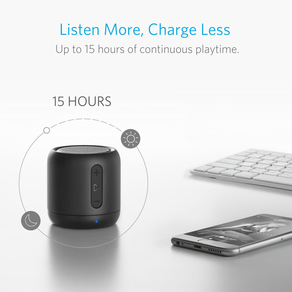 HKM-261011 Compact Bluetooth Portable Speaker with Built-in Battery - Mini and Mini 2 Models Available