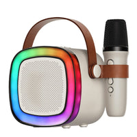 HKM-261139 Colorful Wireless Bluetooth Speaker with Microphone and LED Lighting – Models K9, K10, K11