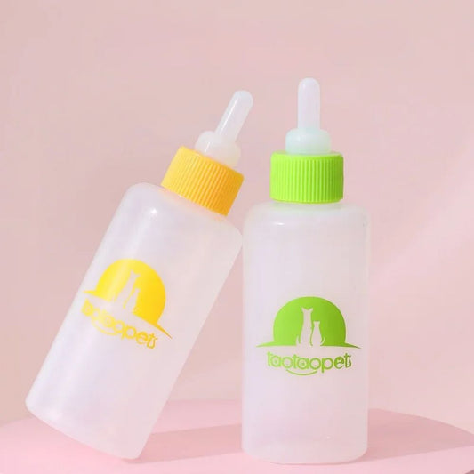 HKM-261779 Pet Milk Bottle Kit for Small Dogs and Cats - Durable Feeding Accessories for Kittens and Puppies