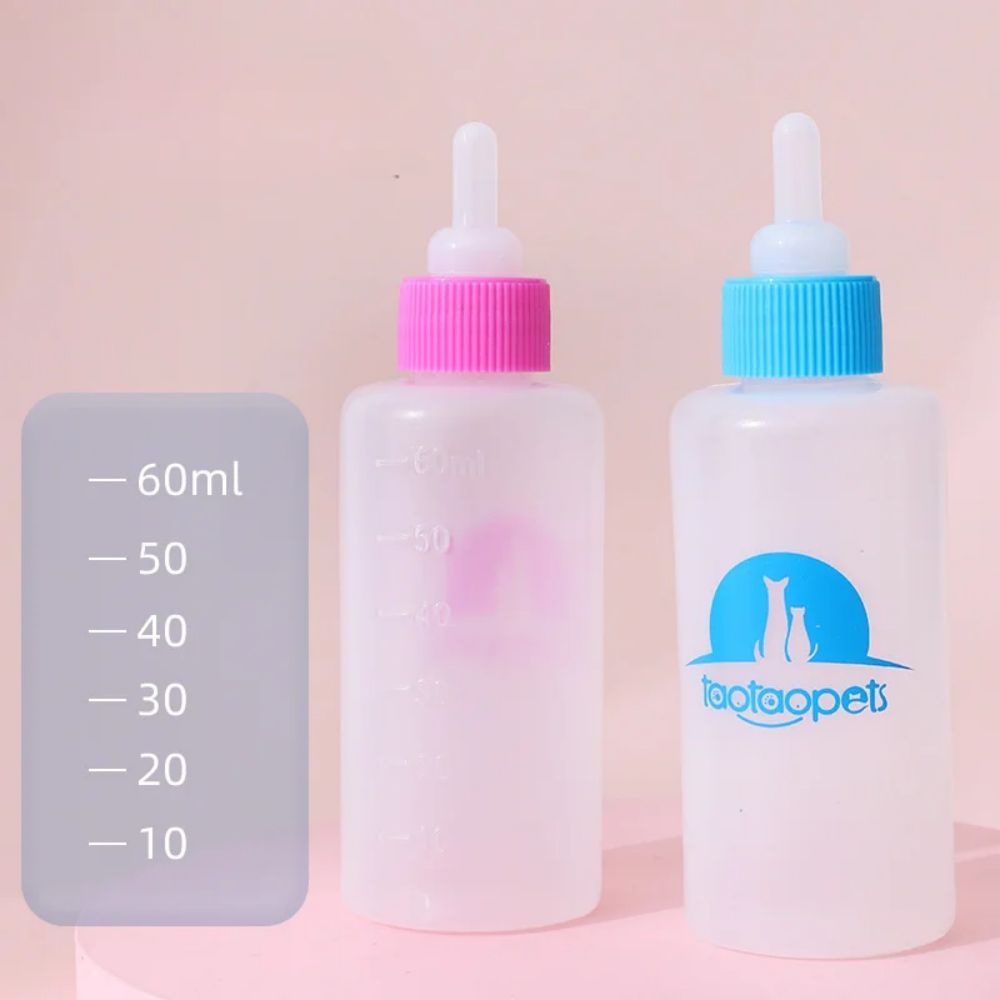 HKM-261779 Pet Milk Bottle Kit for Small Dogs and Cats - Durable Feeding Accessories for Kittens and Puppies