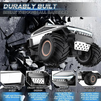 HKM-261907 1:12 High-Speed Remote Control Cyber Truck for Indoor & Outdoor Racing