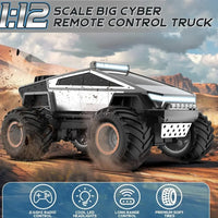 HKM-261907 1:12 High-Speed Remote Control Cyber Truck for Indoor & Outdoor Racing