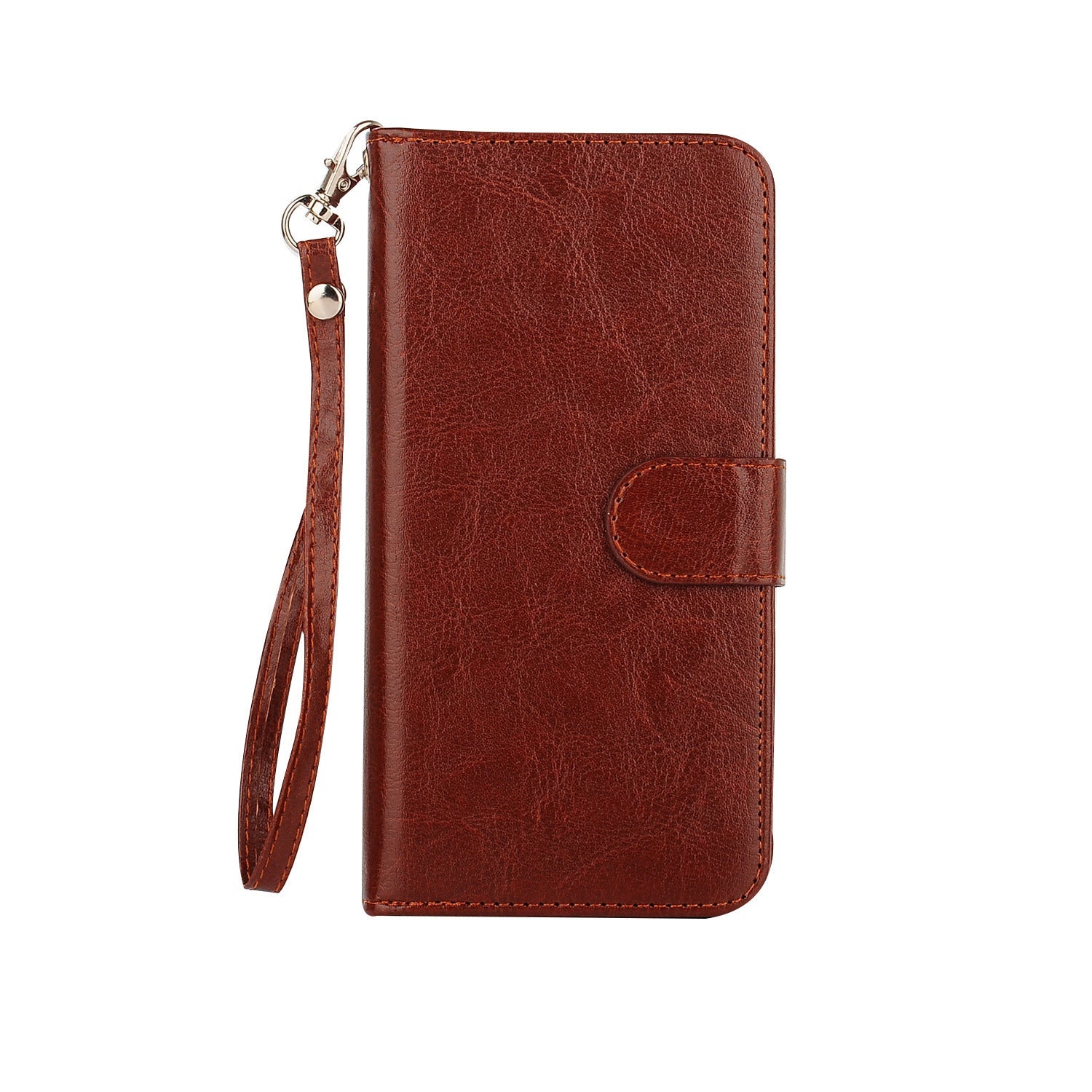HKM-262035 Doka Solid Color Mobile Phone Holster - Durable TPU and Leather Protection