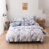 HKM-262099 Textured Stone Quilt Cover Set with Pillowcases in Various Sizes