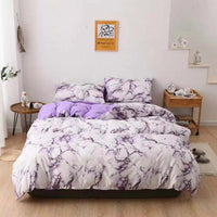 HKM-262099 Textured Stone Quilt Cover Set with Pillowcases in Various Sizes