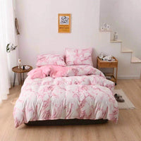 HKM-262099 Textured Stone Quilt Cover Set with Pillowcases in Various Sizes