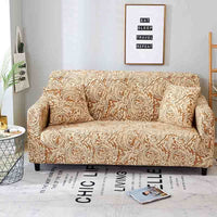 HKM-262163 Fashion Printed Polyester Sofa Cover in Modern Floral Design
