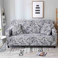 HKM-262163 Fashion Printed Polyester Sofa Cover in Modern Floral Design