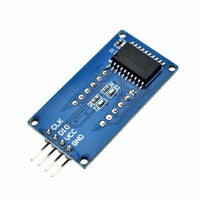 HKM-262291 4-Digit Digital Tube Display Module with Adjustable LED Brightness and Clock Accessory