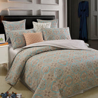 HKM-262419 Pure Cotton Printed Single Duvet Cover - Soft & Lightweight Bedding Essential