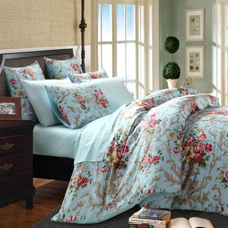 HKM-262419 Pure Cotton Printed Single Duvet Cover - Soft & Lightweight Bedding Essential