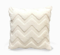 HKM-262483 Plush Solid Color 45x45cm Cushion Cover Made from High-Quality Quilted Polyester