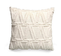 HKM-262483 Plush Solid Color 45x45cm Cushion Cover Made from High-Quality Quilted Polyester