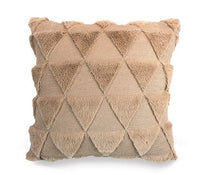 HKM-262483 Plush Solid Color 45x45cm Cushion Cover Made from High-Quality Quilted Polyester