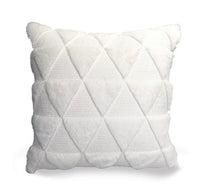 HKM-262483 Plush Solid Color 45x45cm Cushion Cover Made from High-Quality Quilted Polyester