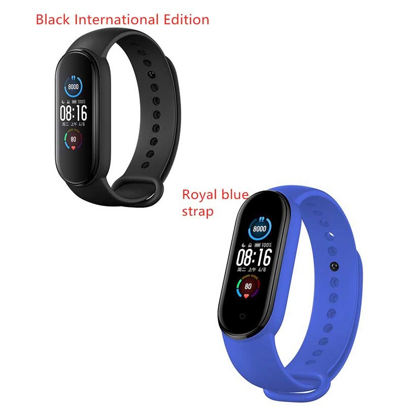 HKM-262611 Mijia Mi Band 5 Fitness Tracker with 1.1-Inch Display, 125mAh Battery, Step Counting, and Smart Reminders