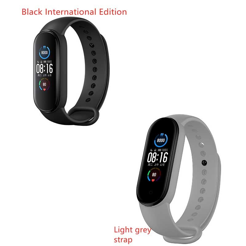 HKM-262611 Mijia Mi Band 5 Fitness Tracker with 1.1-Inch Display, 125mAh Battery, Step Counting, and Smart Reminders
