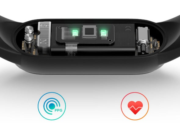 HKM-262611 Mijia Mi Band 5 Fitness Tracker with 1.1-Inch Display, 125mAh Battery, Step Counting, and Smart Reminders
