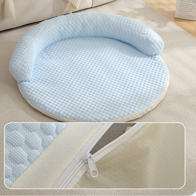 HKM-262931 Cooling Dog and Cat Mat - Summer Relief in Cotton, Available in Multiple Sizes