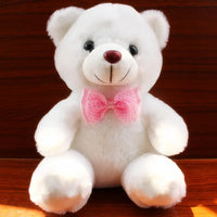 HKM-262931 LED Light-Up Plush Teddy Bear Stuffed Toy - 22cm Glow-in-the-Dark Cuddly Companion for All Ages