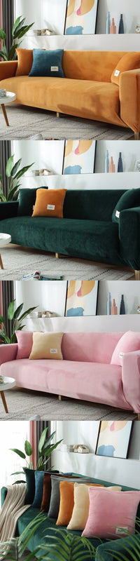 HKM-262995 All-Season Universal Elastic Sofa Cover for Single to Four-Seater in Various Colors
